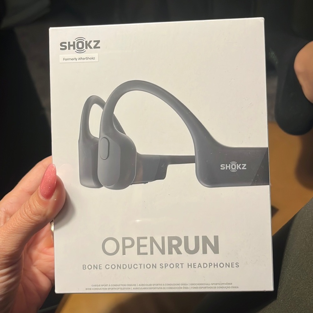 New Shokz OpenRun Bluetooth headphones